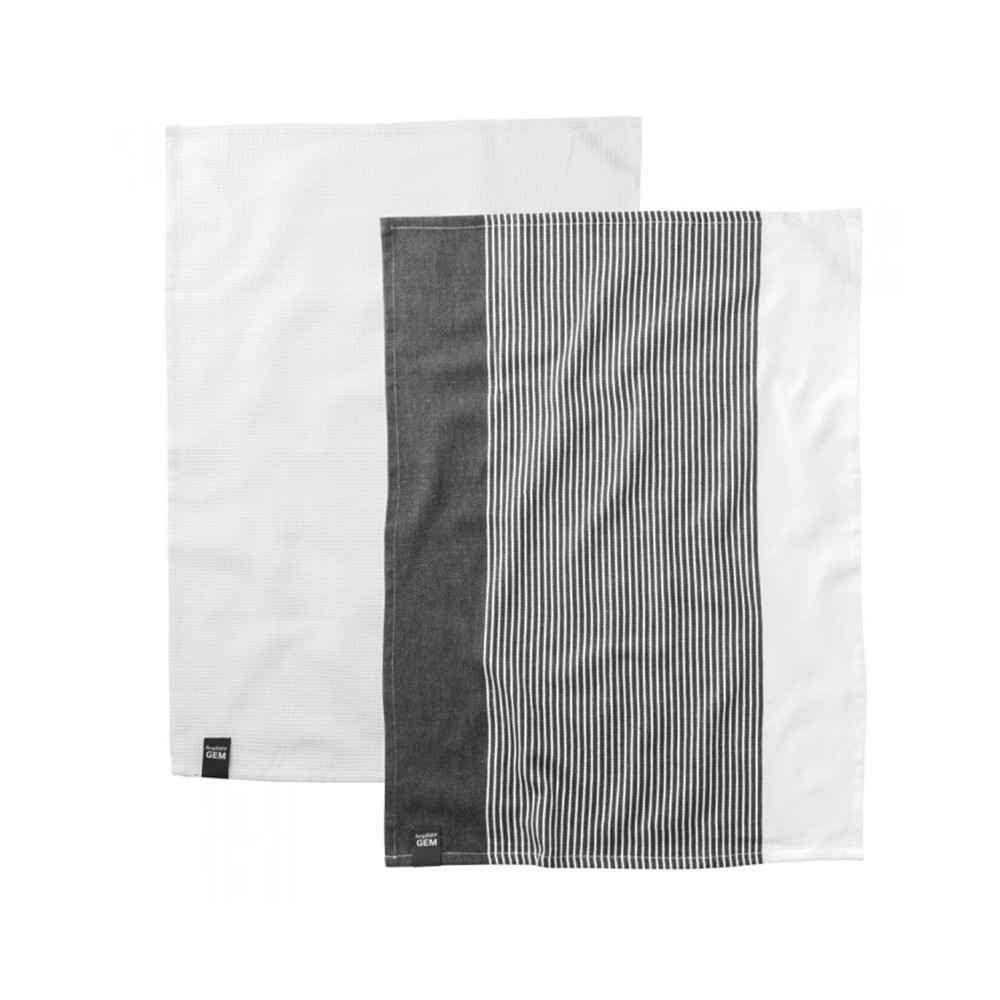 Набор кухонных полотенец белый Gem 2пр.