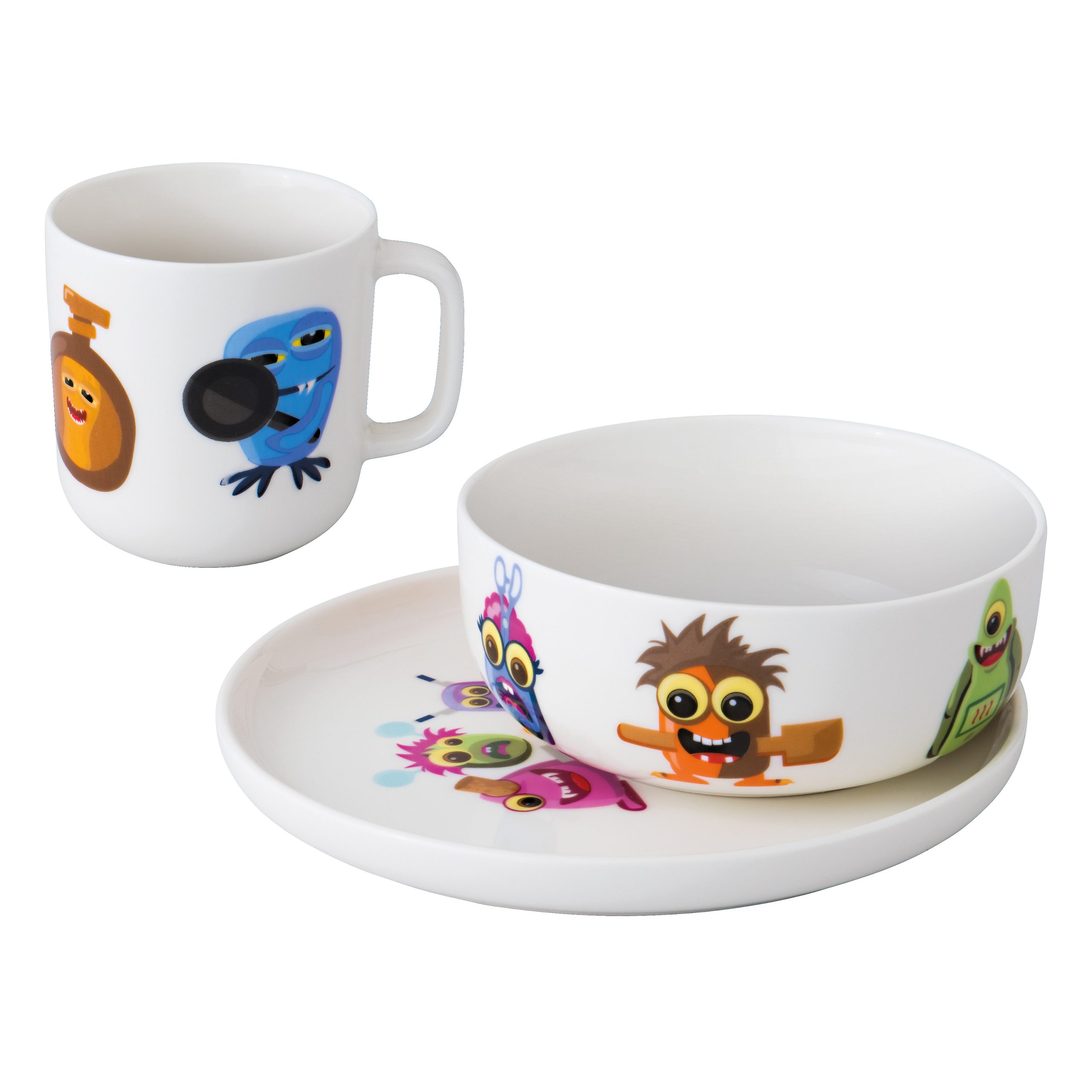 Ճենապակի հավաքածու 3 հ. MonsterChefz